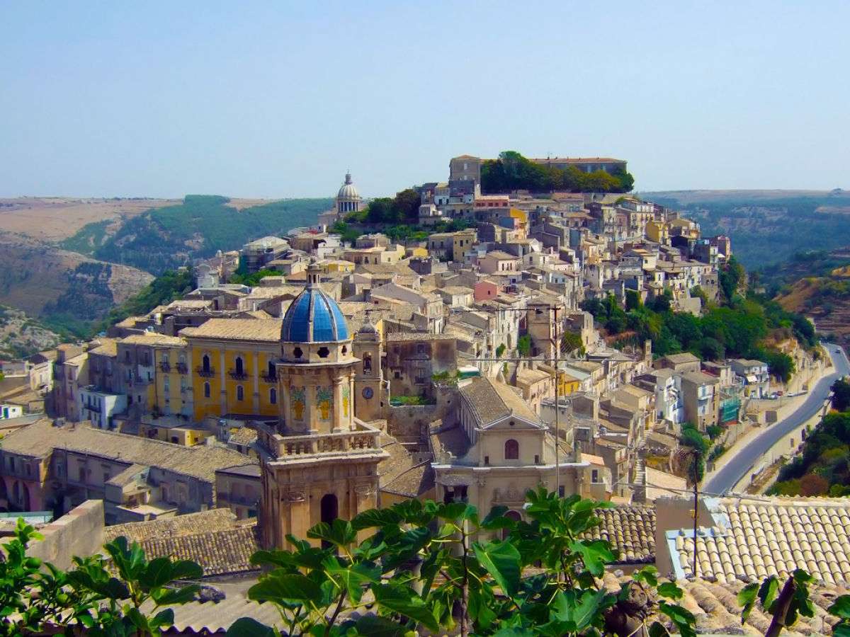 Град Рагуза в Сицилия онлайн пъзел