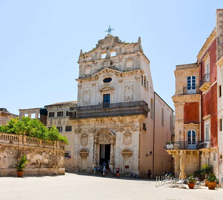 Syracuse stad in Sicilië legpuzzel online