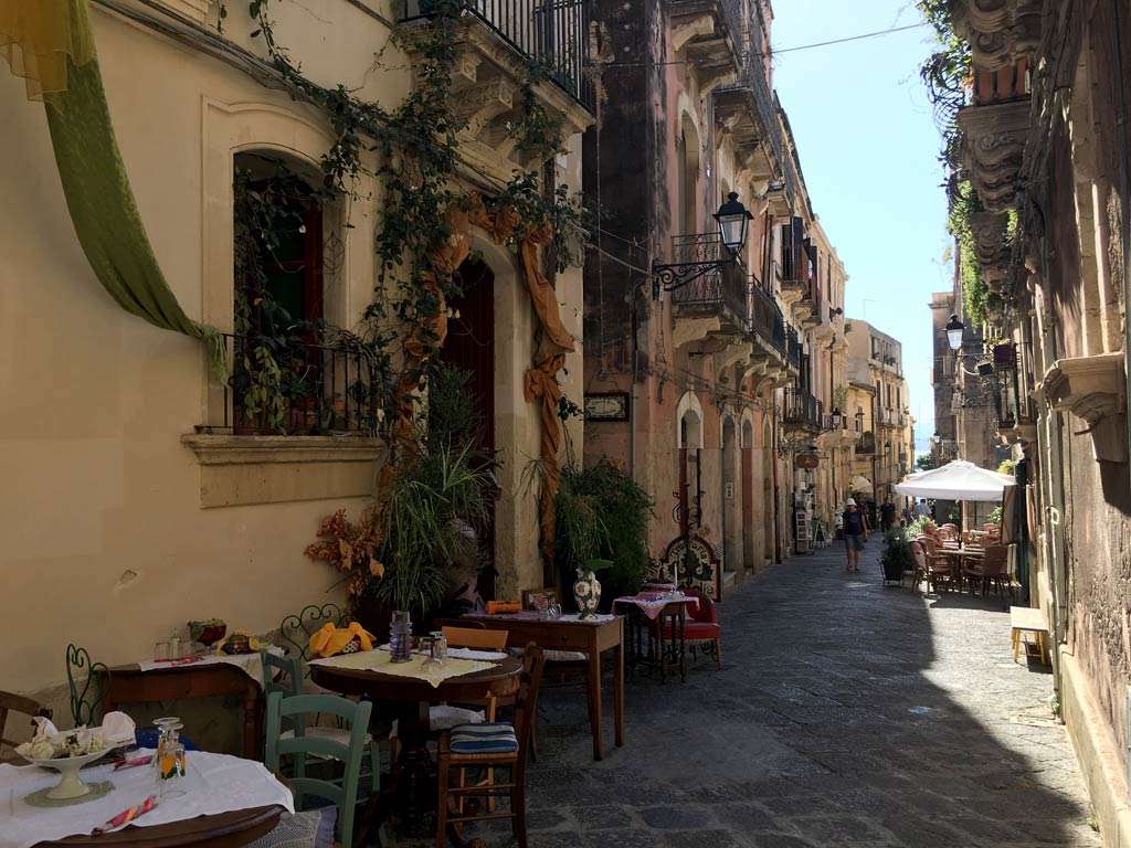 Syracuse stad in Sicilië online puzzel
