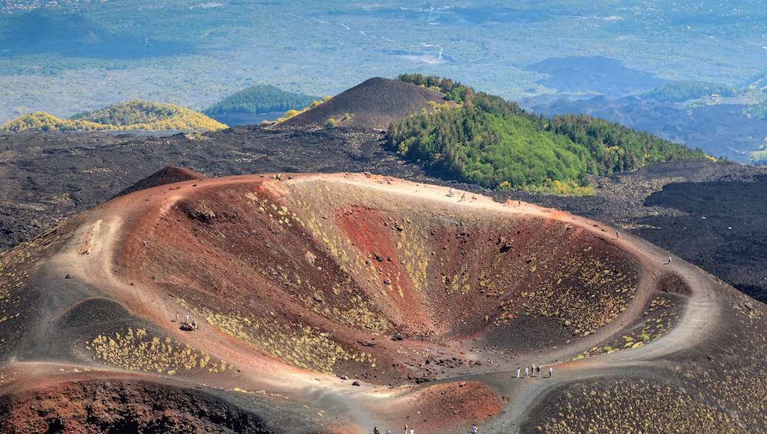 Vulkane auf Sizilien Online-Puzzle