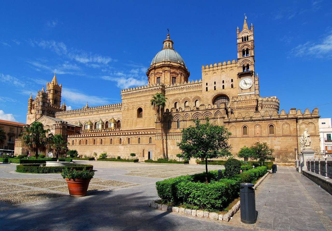 Καθεδρικός ναός του Παλέρμο Σικελία online παζλ