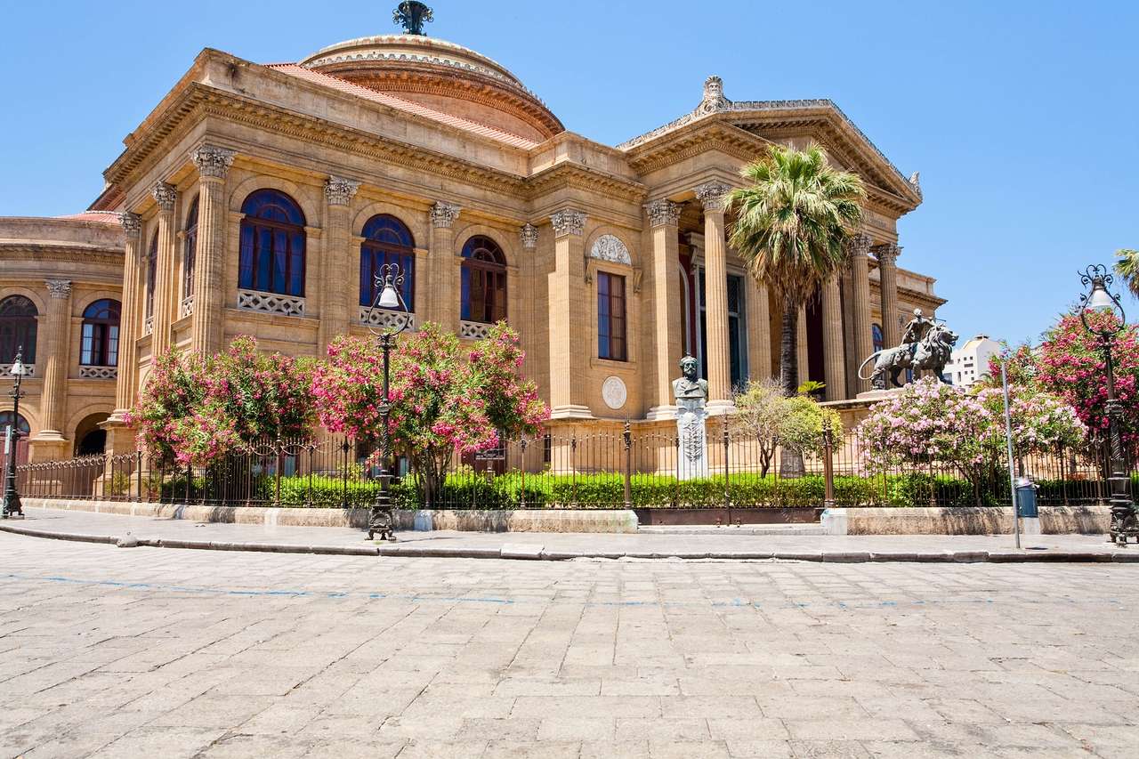 Palermo teater och opera Sicilien Pussel online