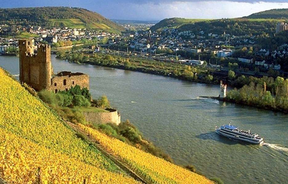 Fluss Rhein Online-Puzzle