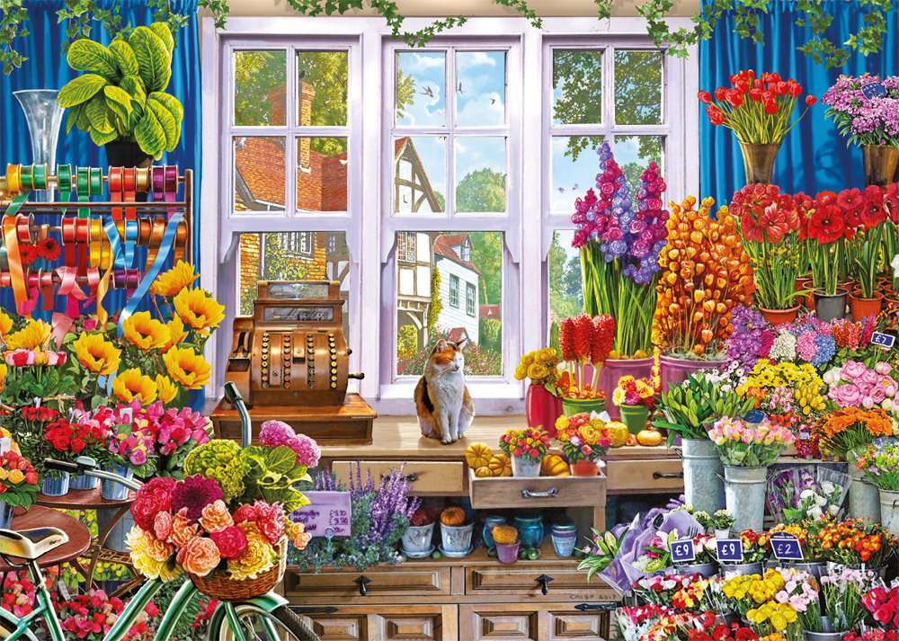 picture- florist jigsaw puzzle online