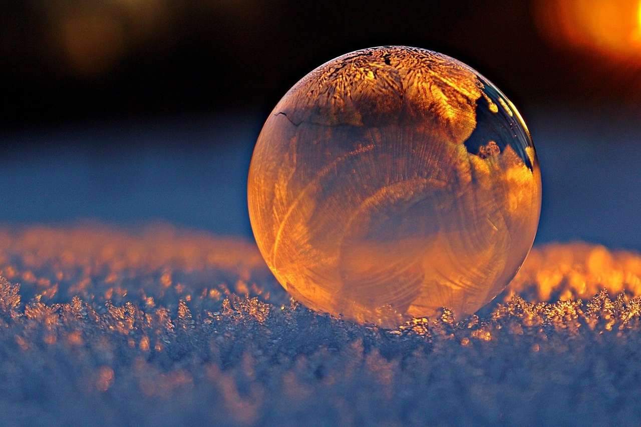 zmrzlá bublina skládačky online