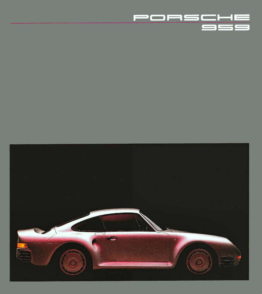 Porsche 959 online puzzle