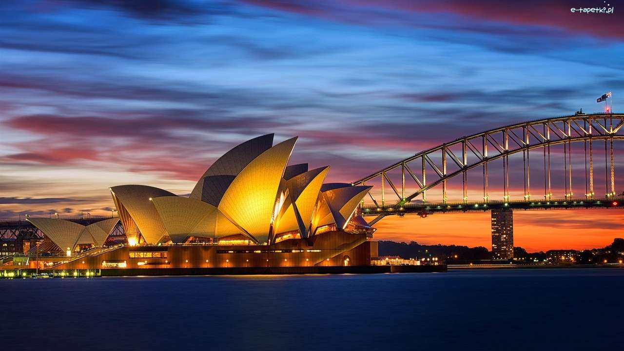 Sydney Opera House, Harbour Bridge quebra-cabeças online