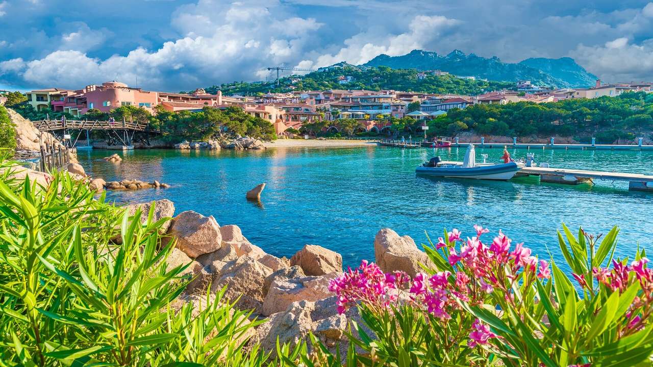 Olbia stad op Sardinië online puzzel