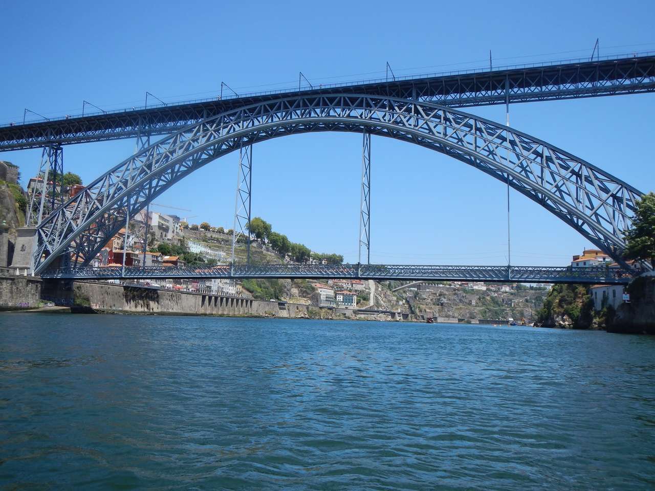 Ponte Don Luis I sul fiume Douro puzzle online