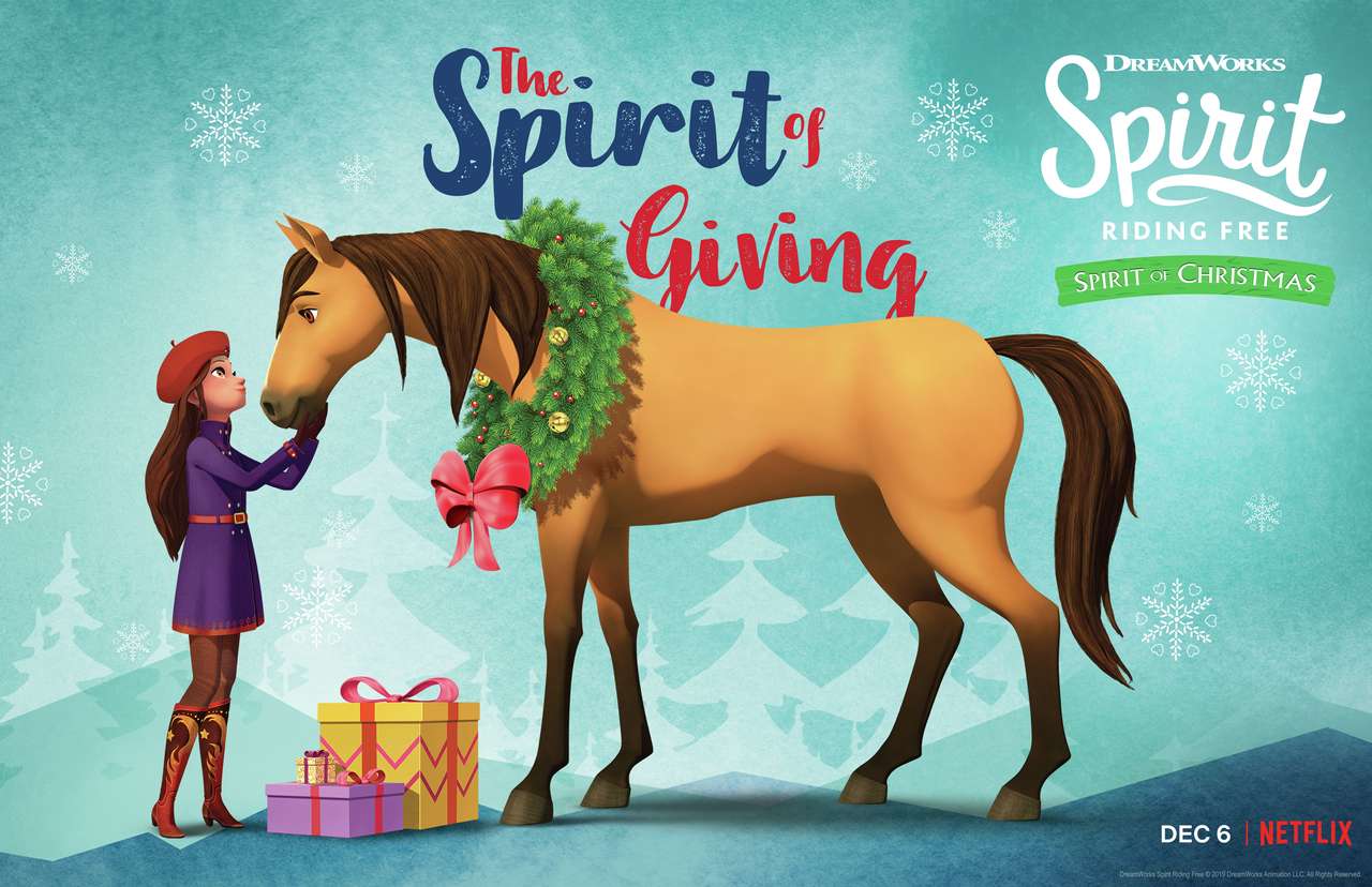 Spirit and Lucky kerstdag legpuzzel online
