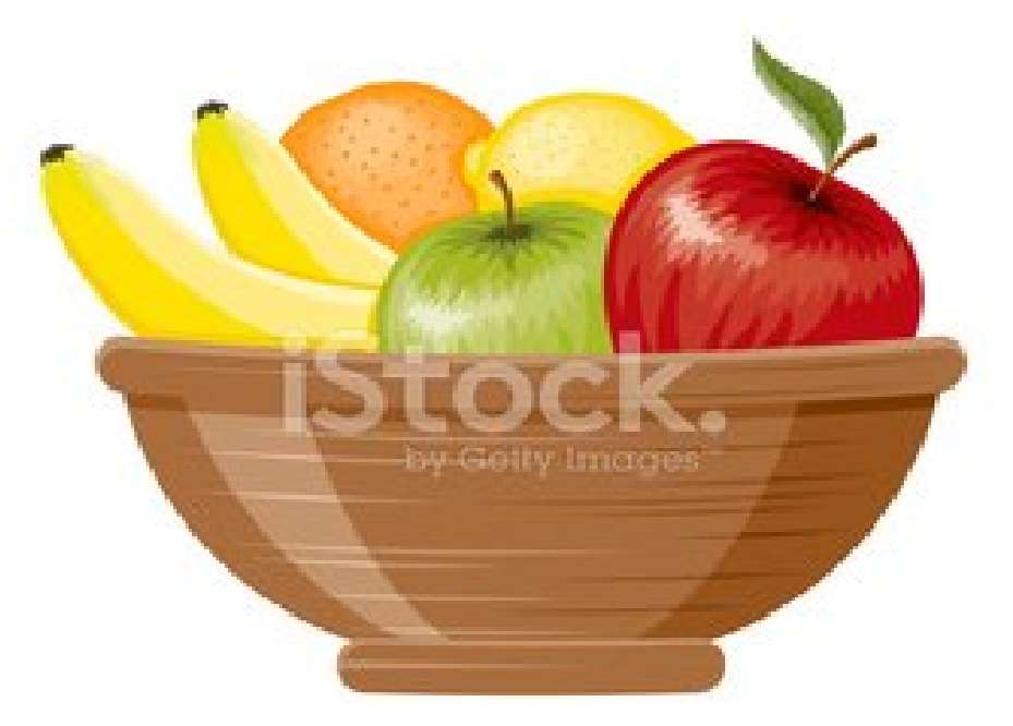 блюдо з фруктами. пазл онлайн