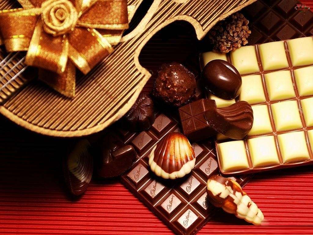 шоколадные конфеты онлайн-пазл