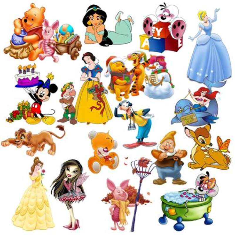 Disney postavy skládačky online