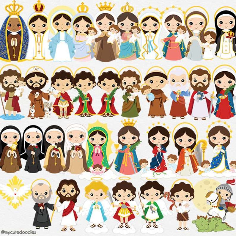 Saints in heaven online puzzle