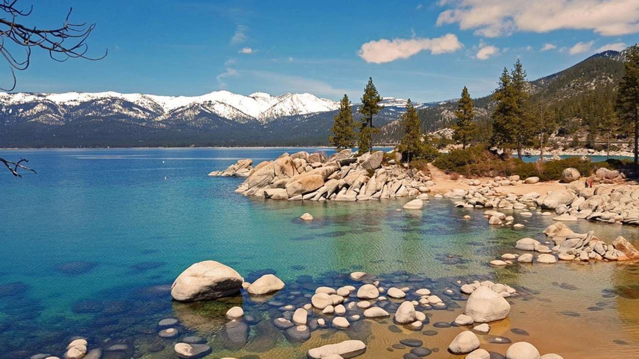 Tahoe sjön pussel på nätet