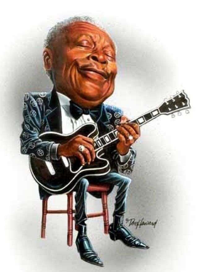 B. B. KING - THE KING OF THE BLUES puzzle online