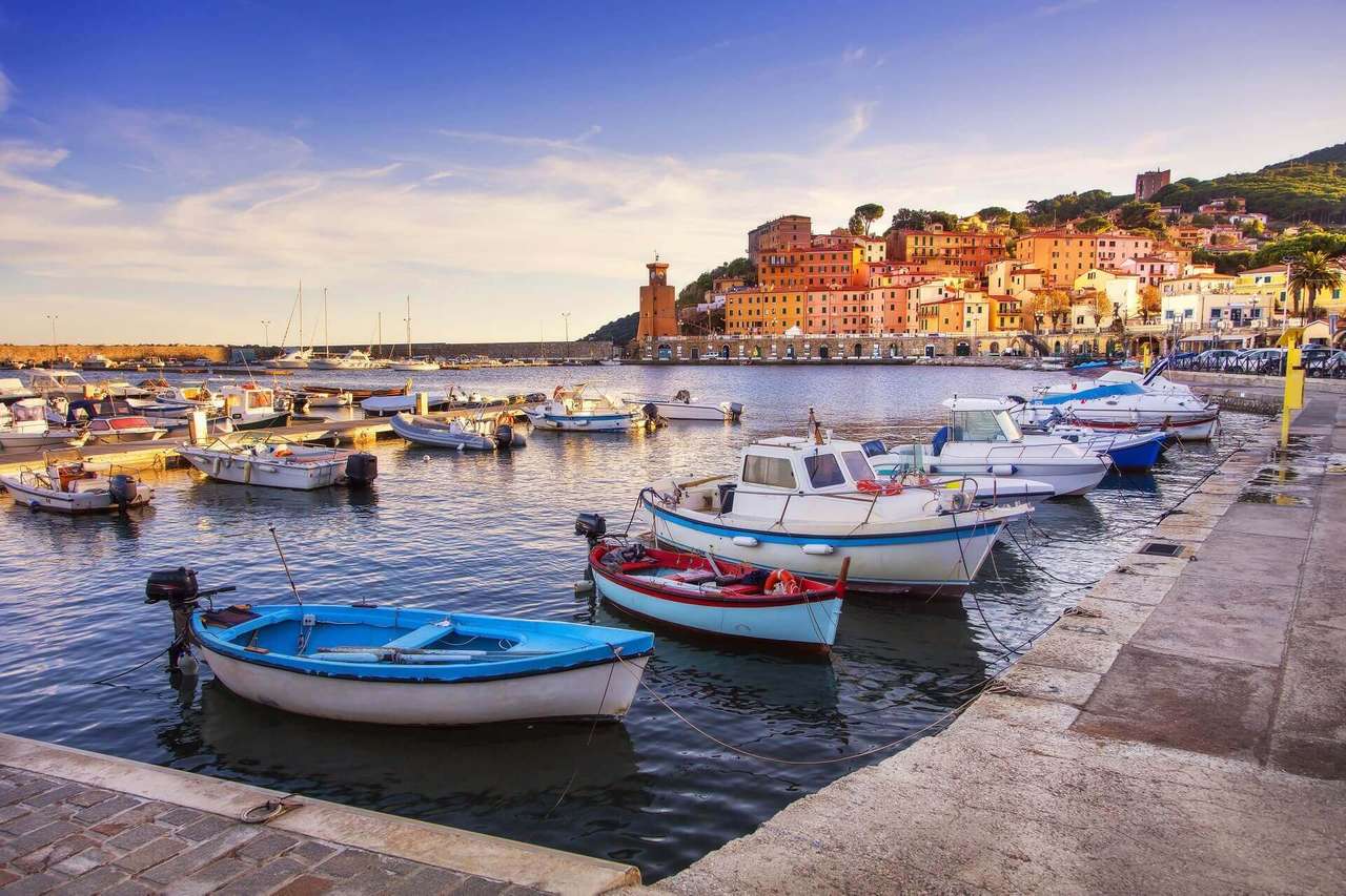 Rio Marina op Elba, Italië online puzzel