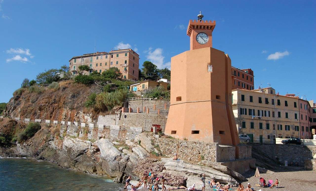 Rio Marina na Elbě v Itálii skládačky online
