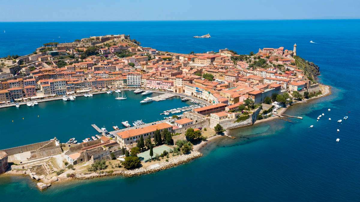 Portoferraio auf Elba Italien Puzzlespiel online