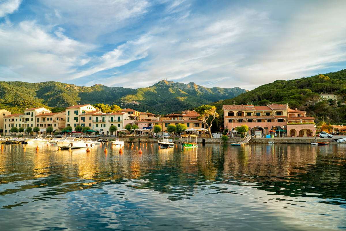 Marciana Marina op Elba, Italië online puzzel