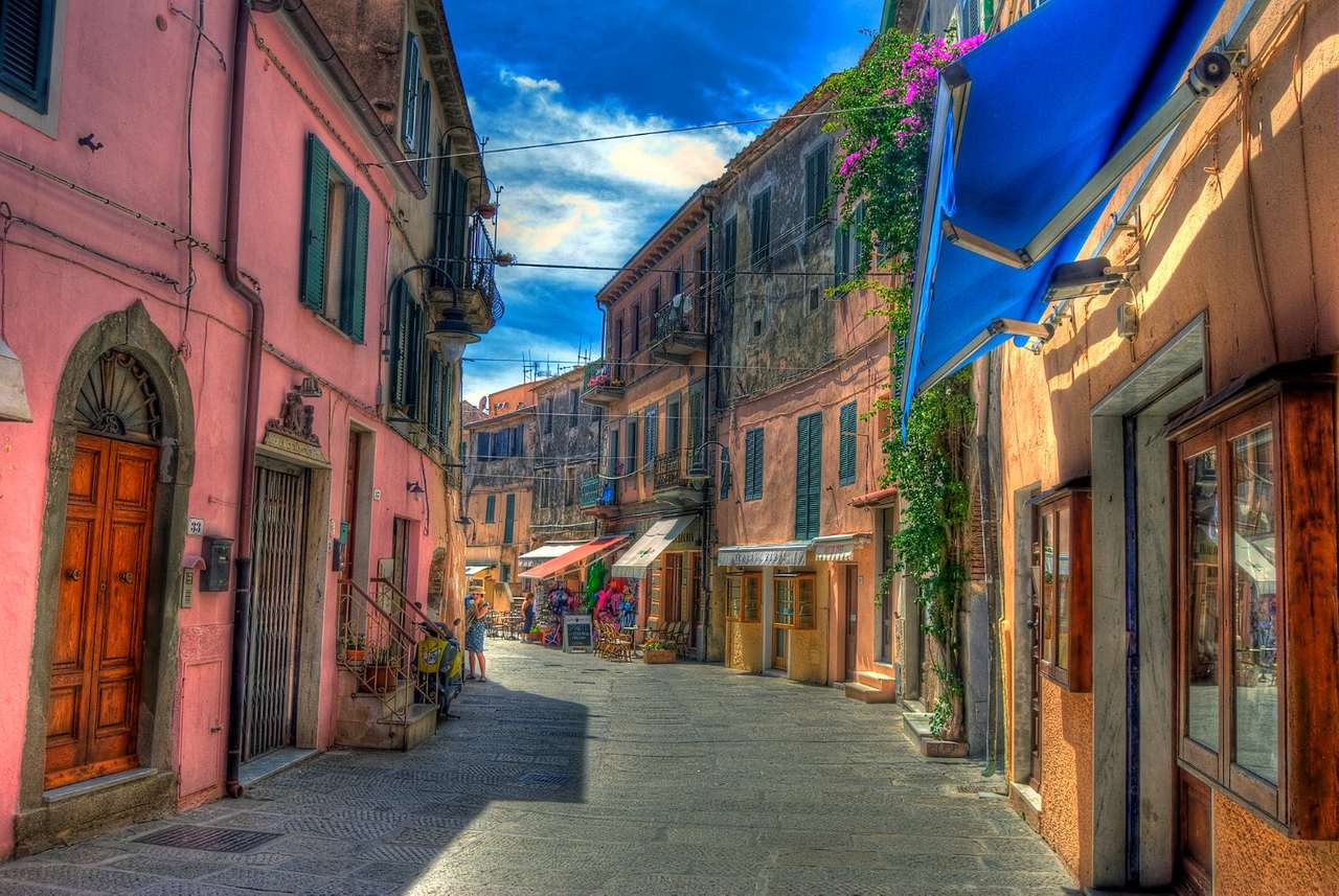 Каполивери на Елба, Италия онлайн пъзел