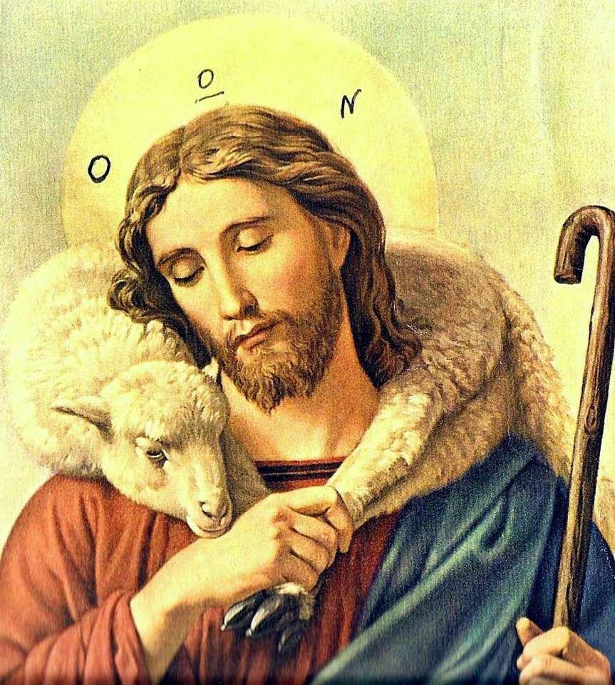 Guds lamm - den goda herden pussel på nätet