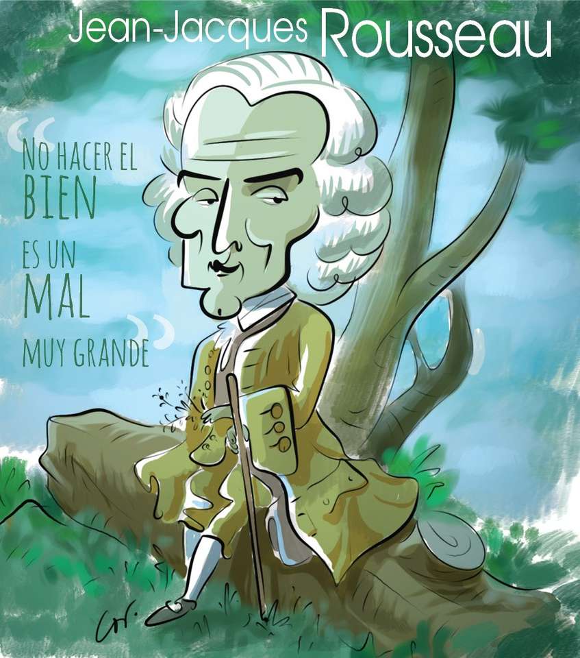 Jean-Jacques Rousseau Online-Puzzle