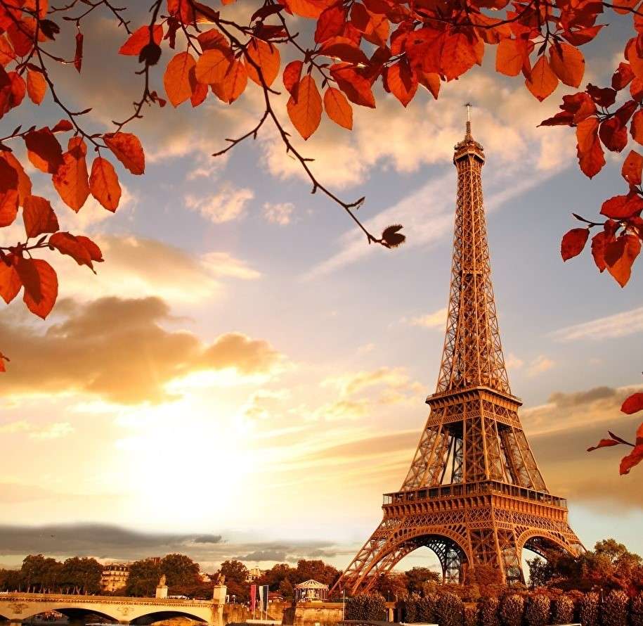 Eiffeltornet pussel på nätet