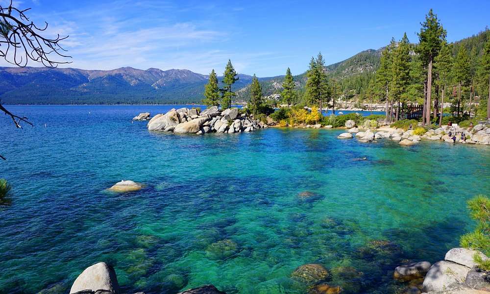 Tahoe sjön pussel på nätet