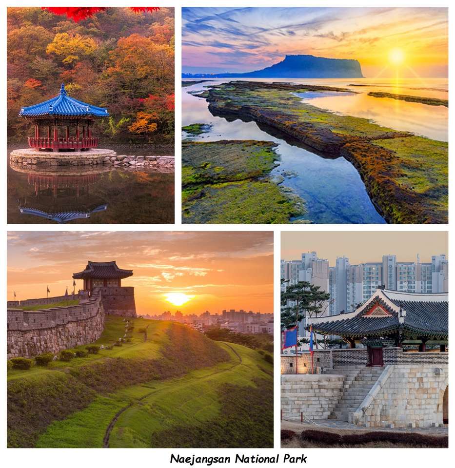 Parcul național Naejangsan, Coreea de Sud puzzle online
