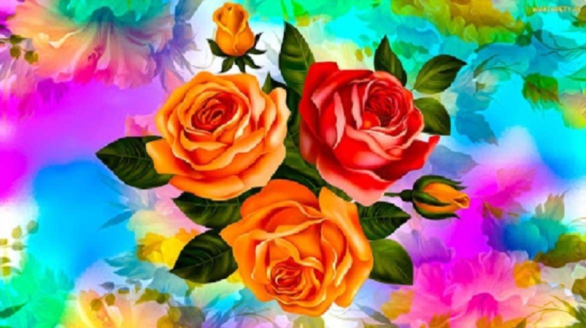 tre rose puzzle online