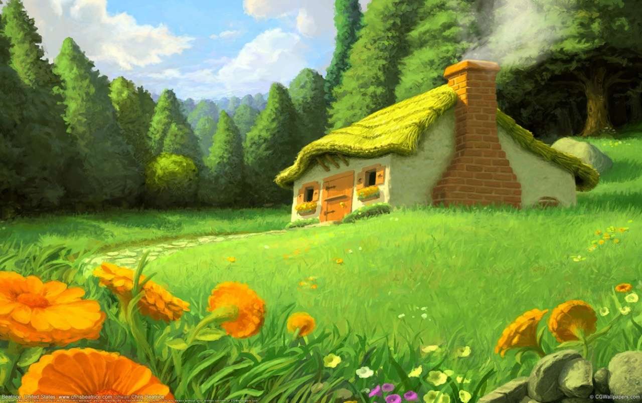 Fairytale landscape jigsaw puzzle online