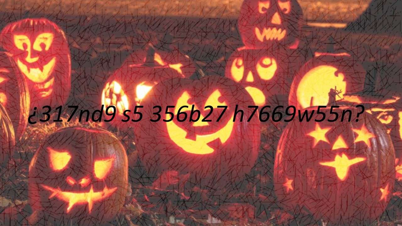 Хелоуин стадо 1 онлайн пъзел