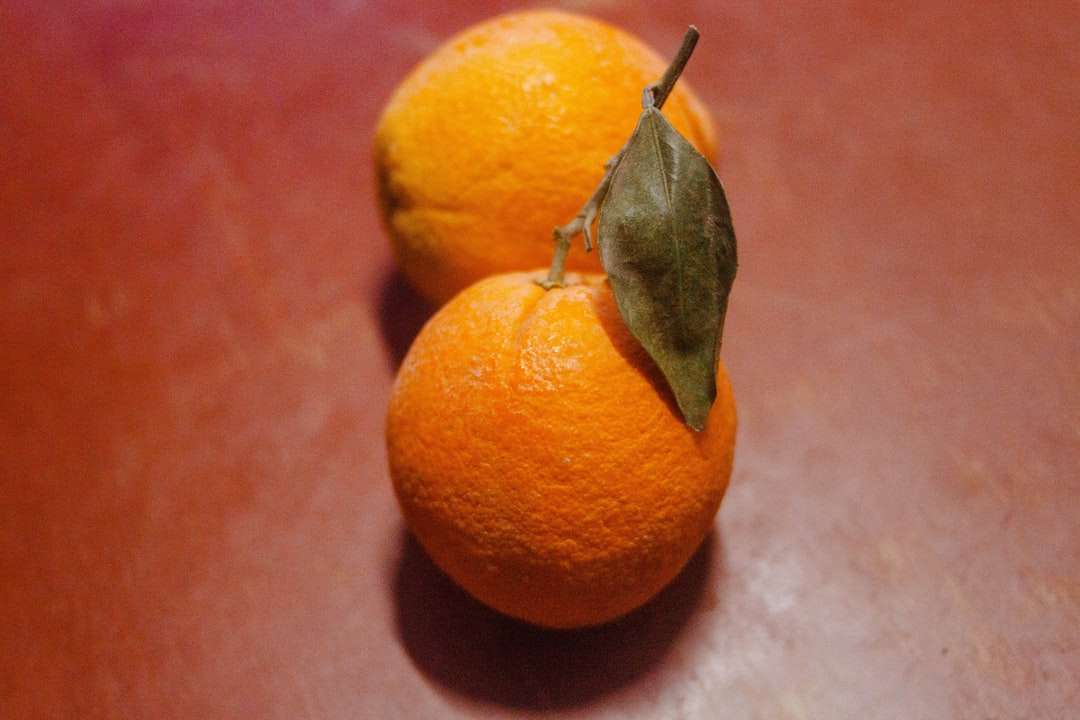 Oranje fruit legpuzzel online