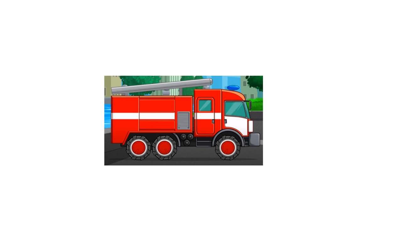 Mașina de pompieri jigsaw puzzle online