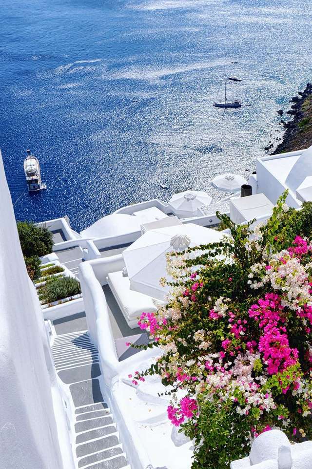 Santorini, Griekenland legpuzzel online