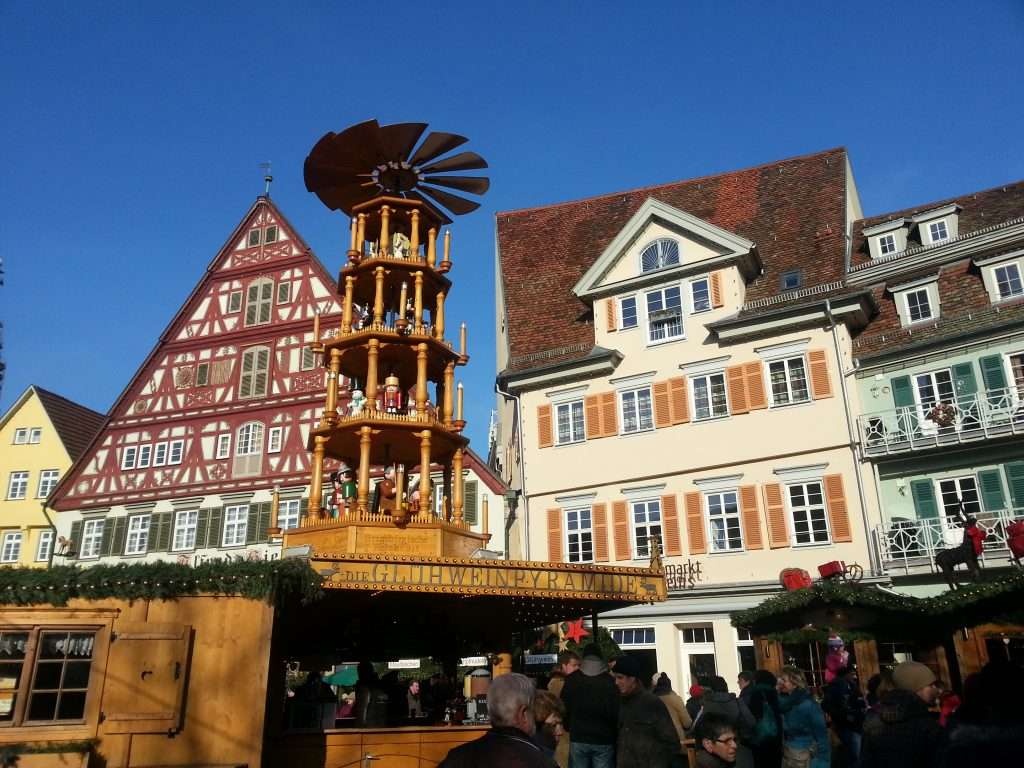 Weihnachtsmarkt in Esslingen Online-Puzzle