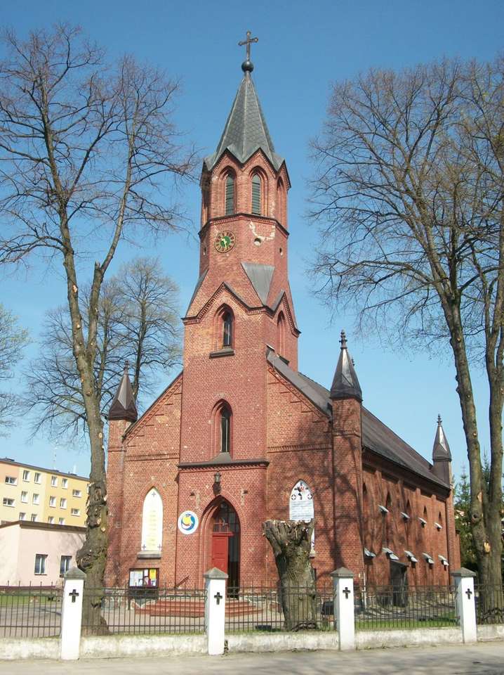 Kyrkan st. Leon och Boniface i Gołdap pussel på nätet