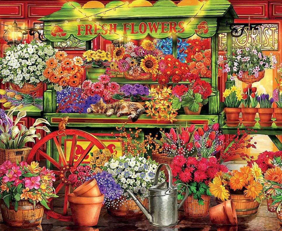 Florarie jigsaw puzzle online