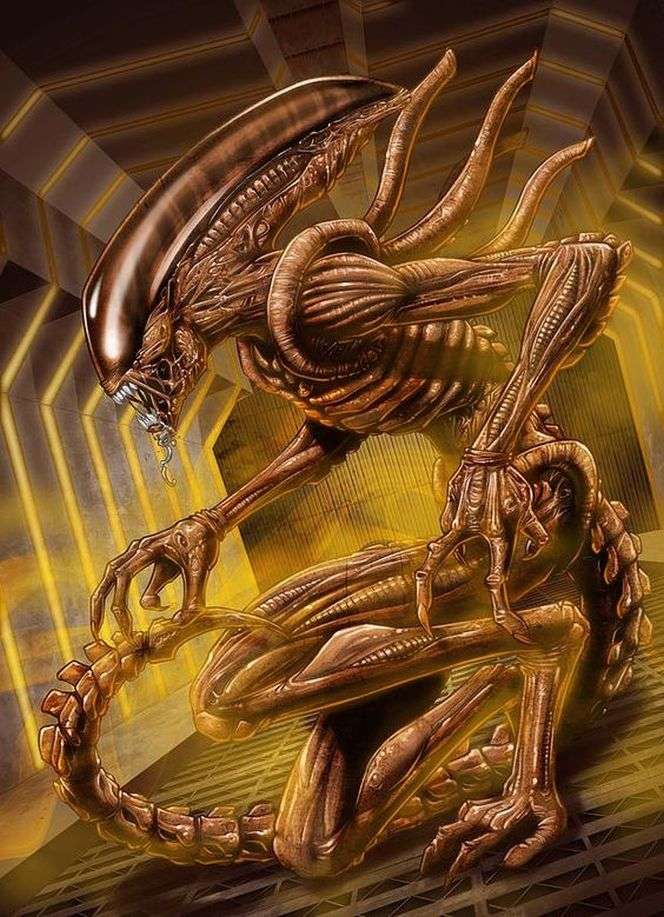 Alien Alien puzzle online