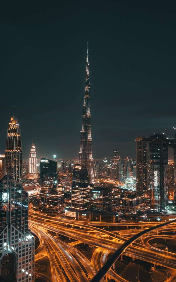 Dubai stad Pussel online