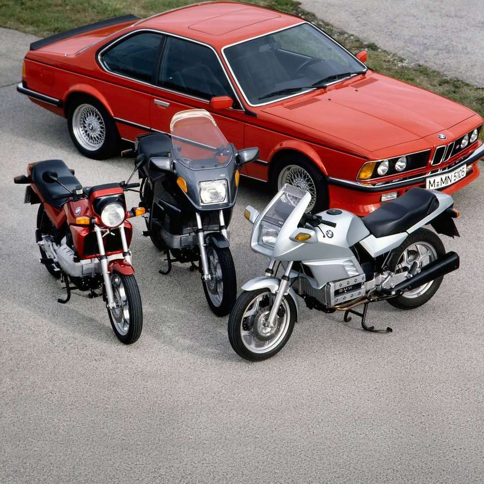 Motocykly BMW skládačky online
