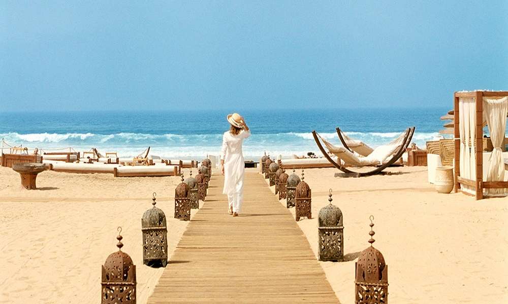 Μαρακές - η παραλία online παζλ