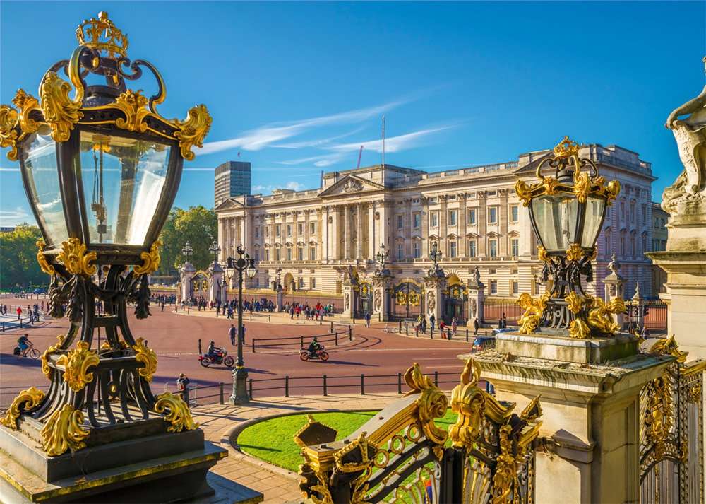 London - Buckingham Palace pussel på nätet