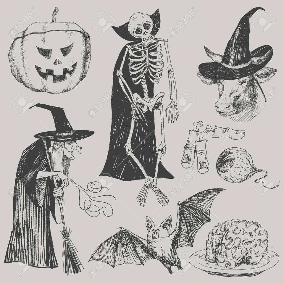 Halloween puzzle en ligne