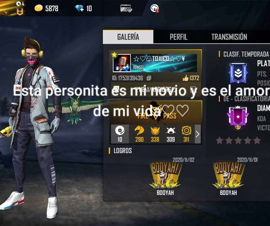 Free fire el amor de mi vida rompecabezas en línea