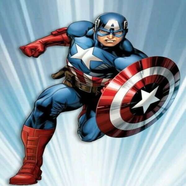 Capitán América de Marvel rompecabezas en línea