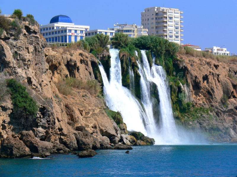 Turkiet - Antalya, vattenfall Pussel online