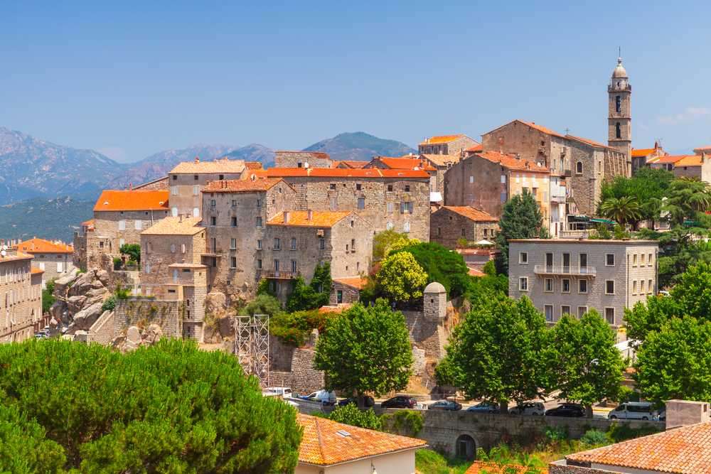 Sarteense stad op Corsica online puzzel