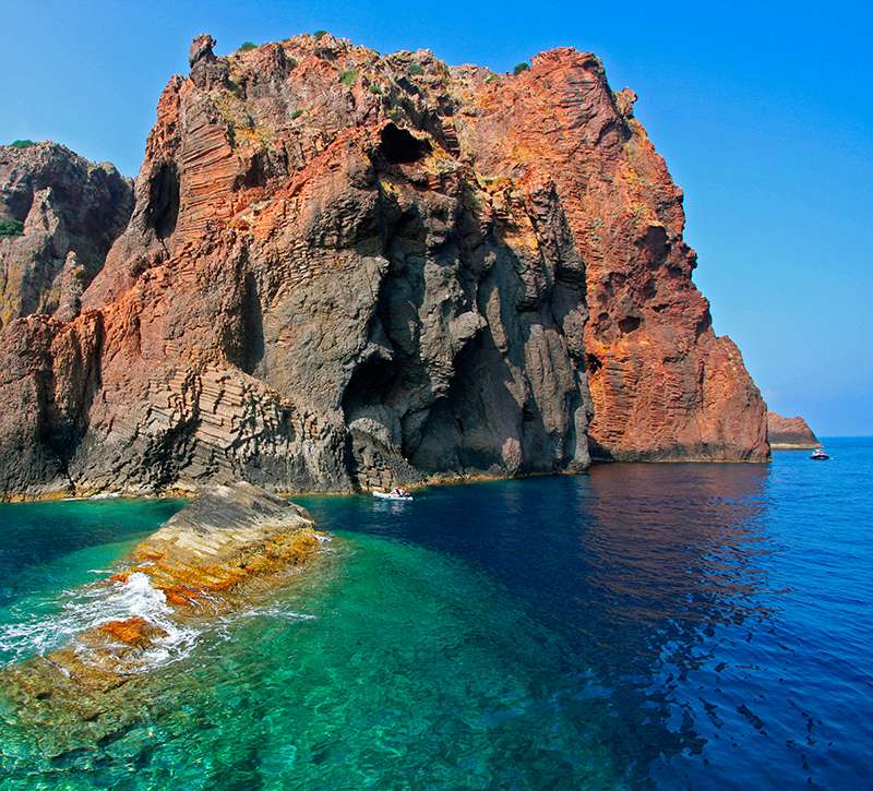 Pobřežní krajina Korsiky online puzzle